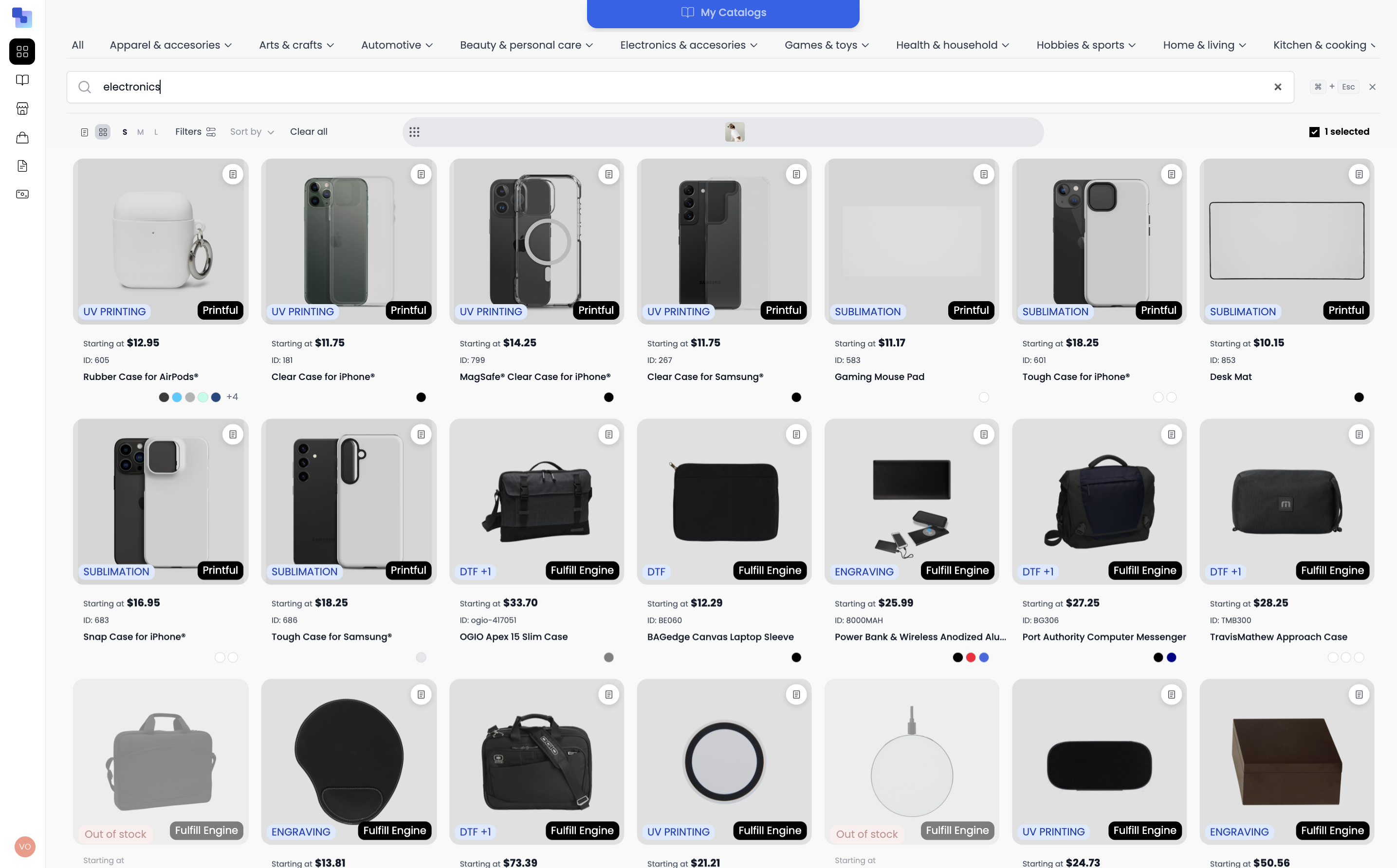 Custom branded electronics on Brikl — powerbanks, Bluetooth speakers, phone cases, and tech accessories